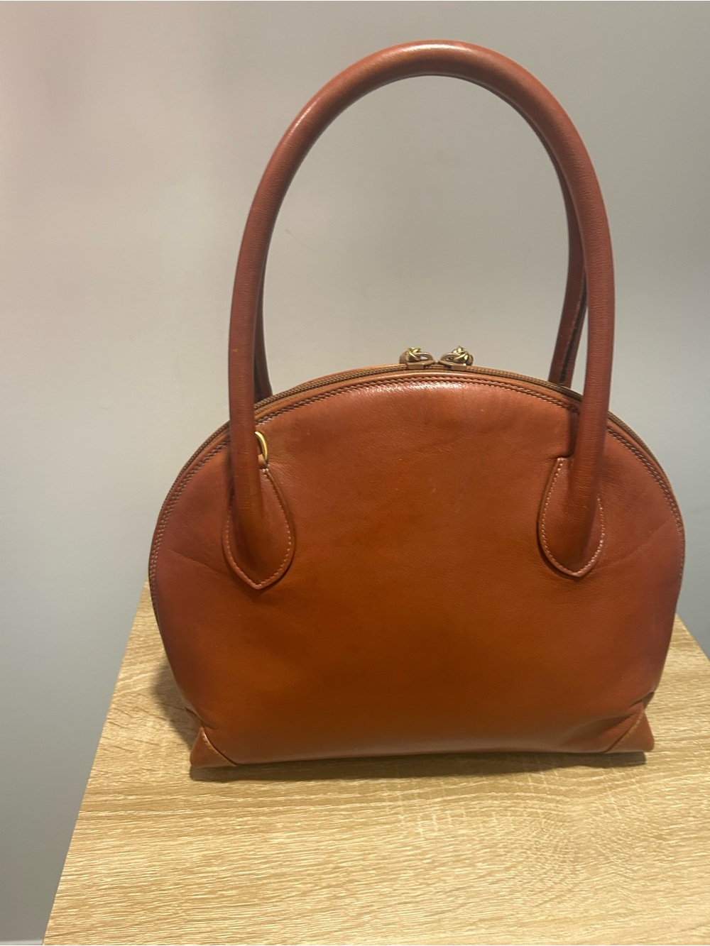 Vintage Gucci Bamboo Dome Satchel 2 way Rare - Picture 7 of 13